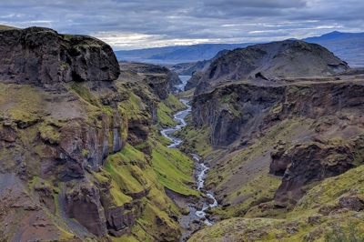 Hidden Falls — Iceland waterfall